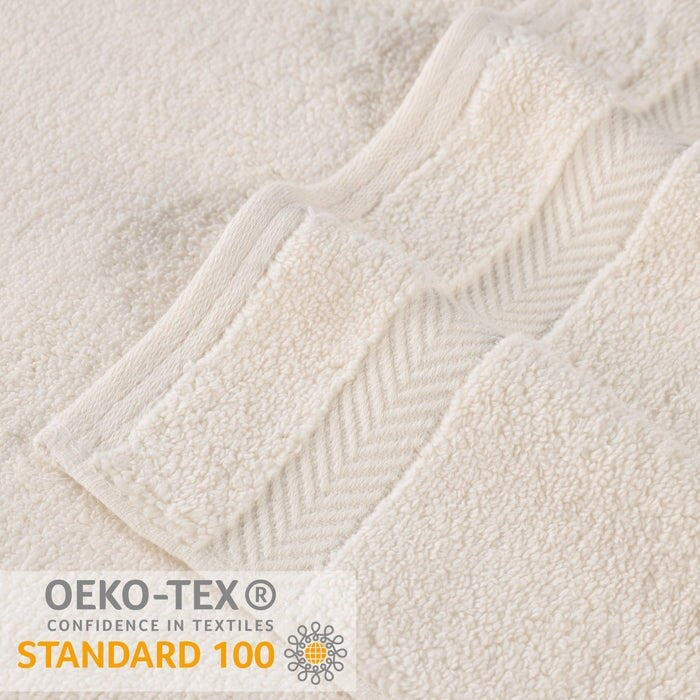 Superior Zero Twist Baumwolle Solid Soft Absorbent Handtuch 6er-Set