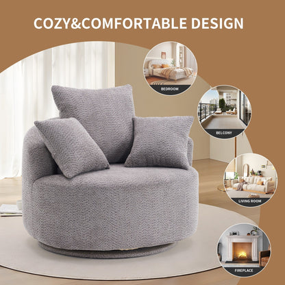 Swivel Compression Chair Single-Seat Compression Chair