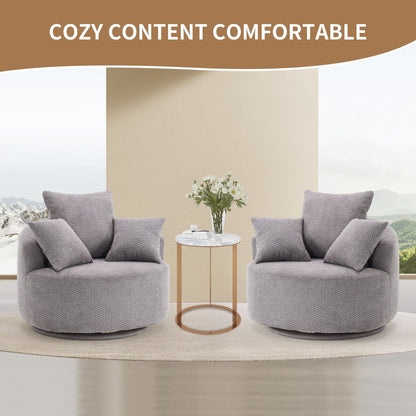 Swivel Compression Chair Single-Seat Compression Chair