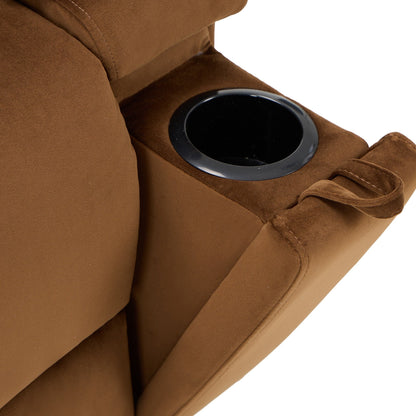 Swivel Rocking Recliner with Massage, Heating, and Phone Stand â?Ideal for Living Room, Office, Bedroom