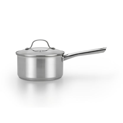 T-fal E7582474 Performa Edelstahl-Kochtopf mit Deckel, 3 Qt.