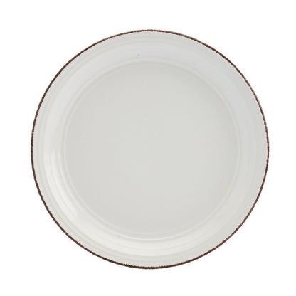 Tabletops Gallery 12-teiliges weißes Bauerngeschirrset