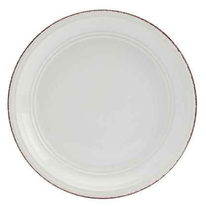 Tabletops Gallery 12-teiliges weißes Bauerngeschirrset