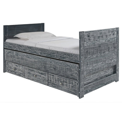 Taylor &amp; Olive Begonia Einzelbett mit Ausziehbett und 3 eingebauten Schubladen