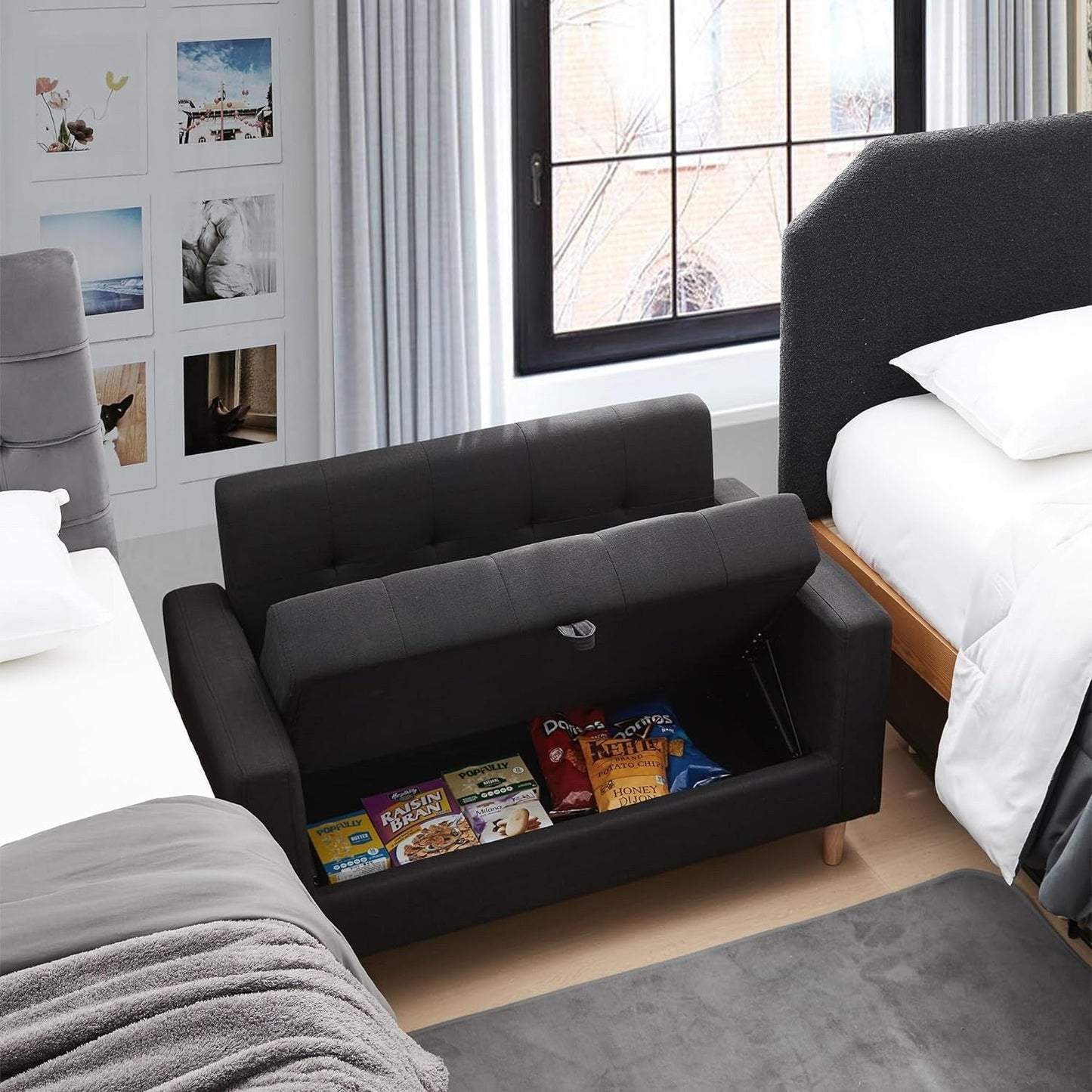 The College Storage Couch by Dorm HaulÂ®