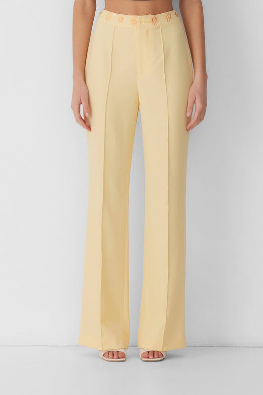 Irida Bootcut-Hose - Butter