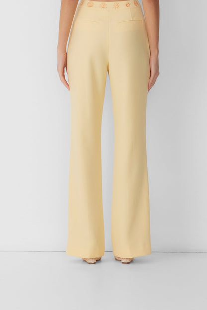 Irida Bootcut-Hose - Butter