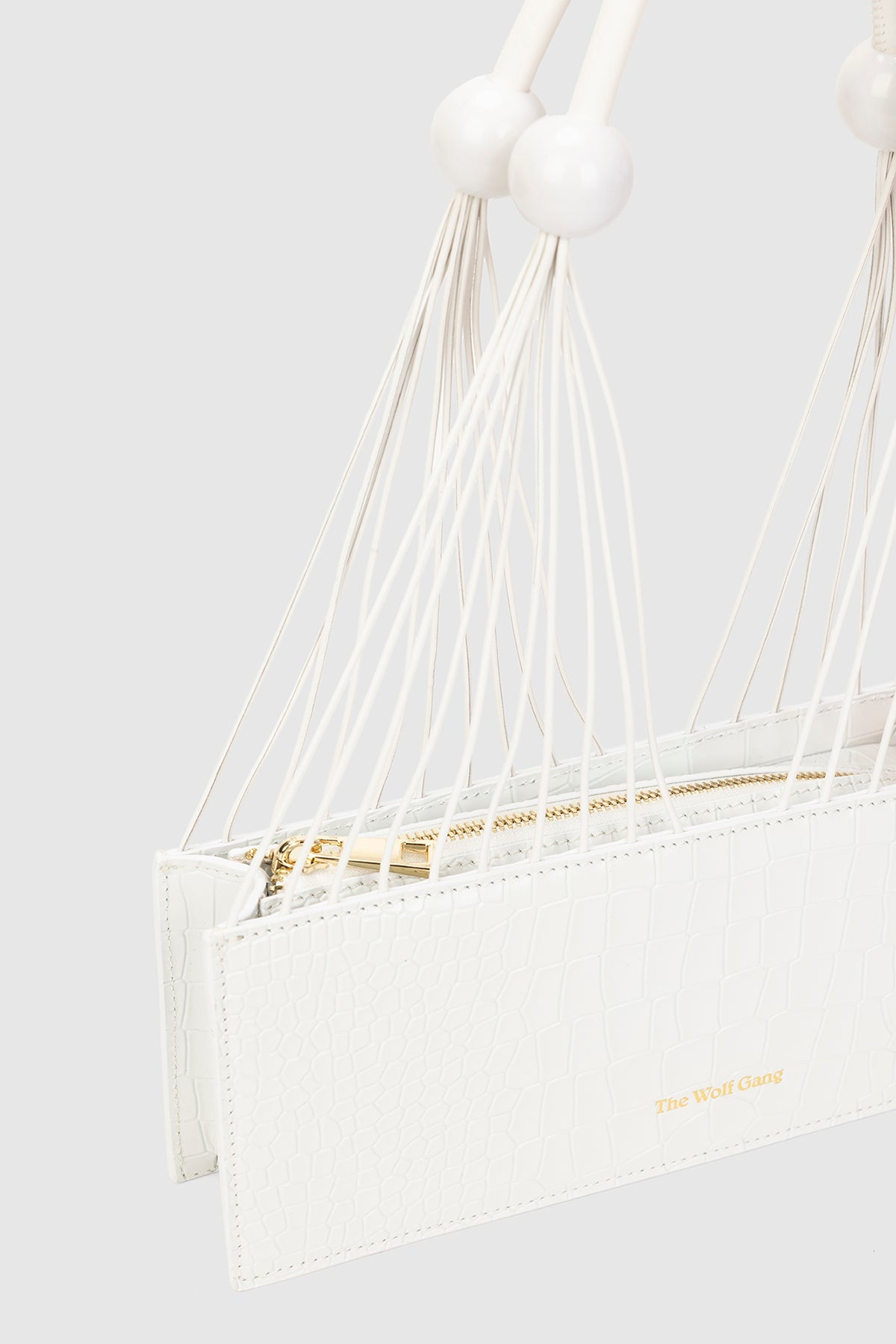 Thea Schultertasche - Elfenbein