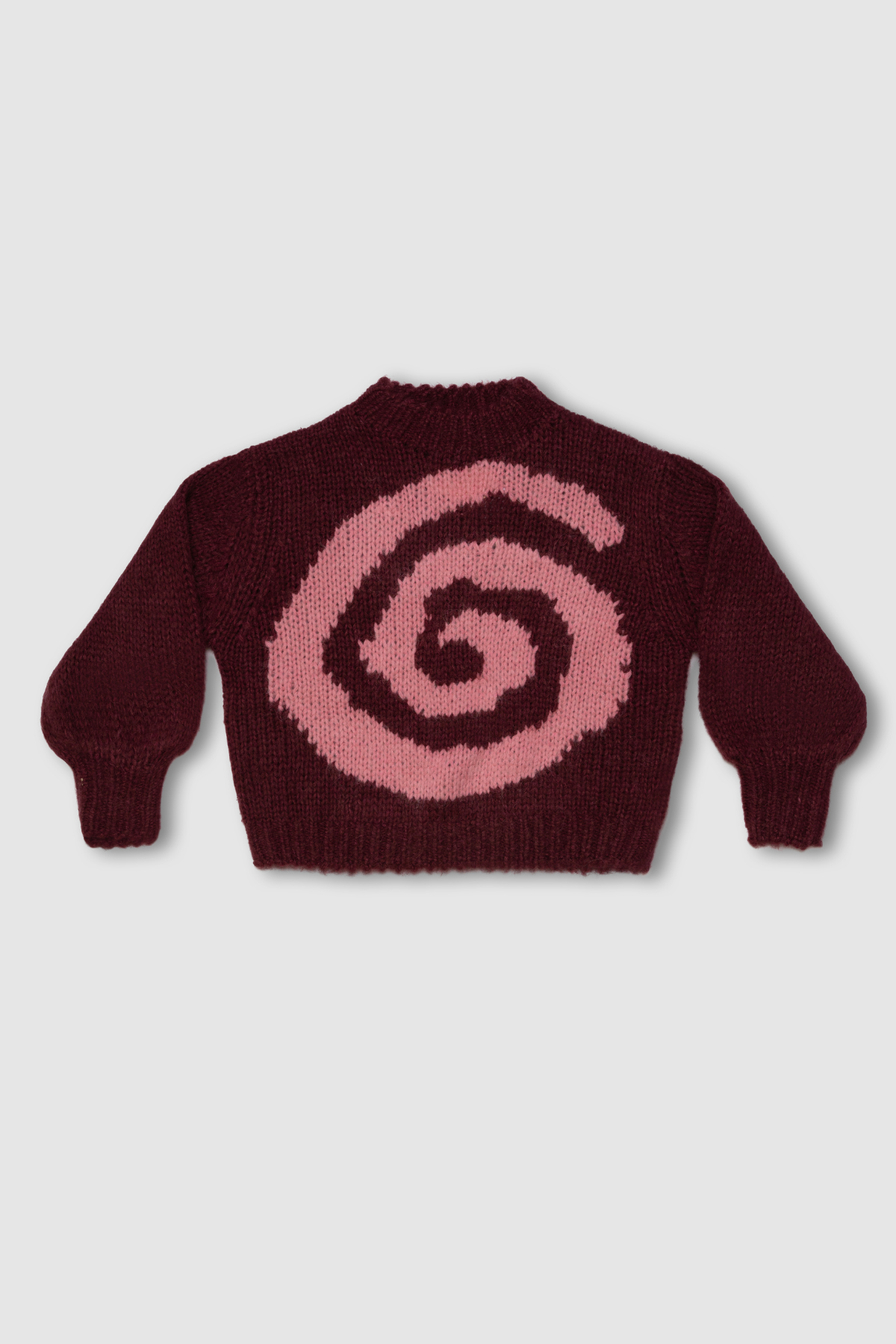 Filipa Swirl Strickpullover - Beere