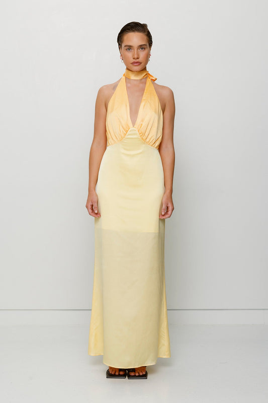 Oahu Slip-Kleid - Butter