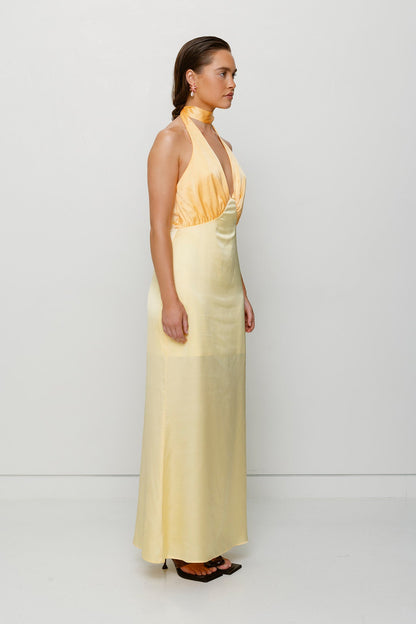 Oahu Slip-Kleid - Butter