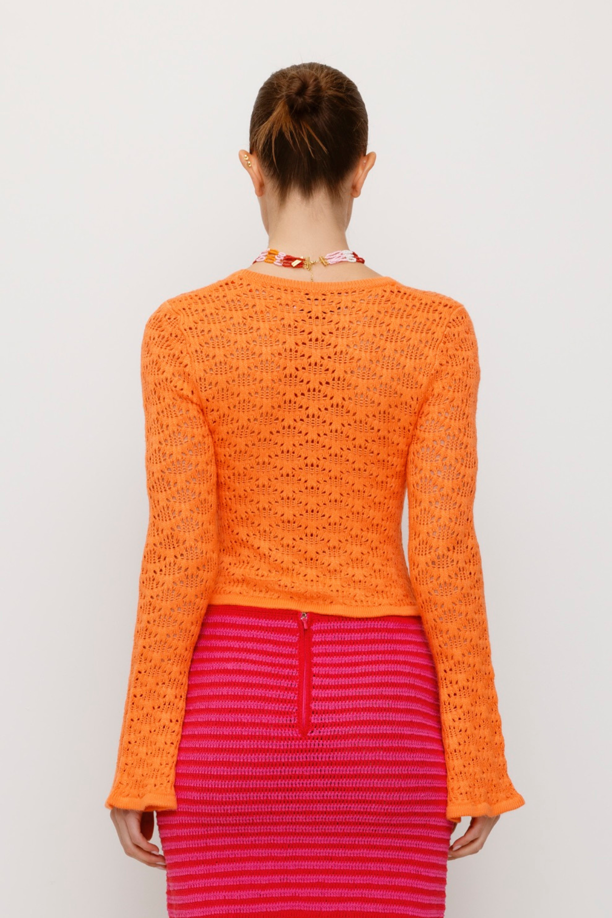 Amara Strickjacke - Koralle