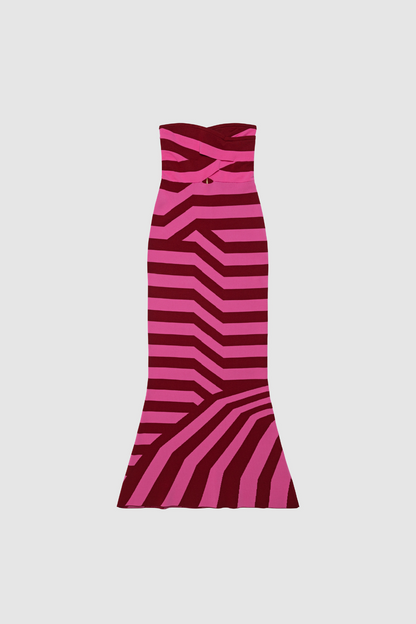 Aude Maxikleid - Beere