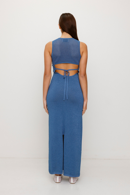 Camilla Maxikleid - Kornblume