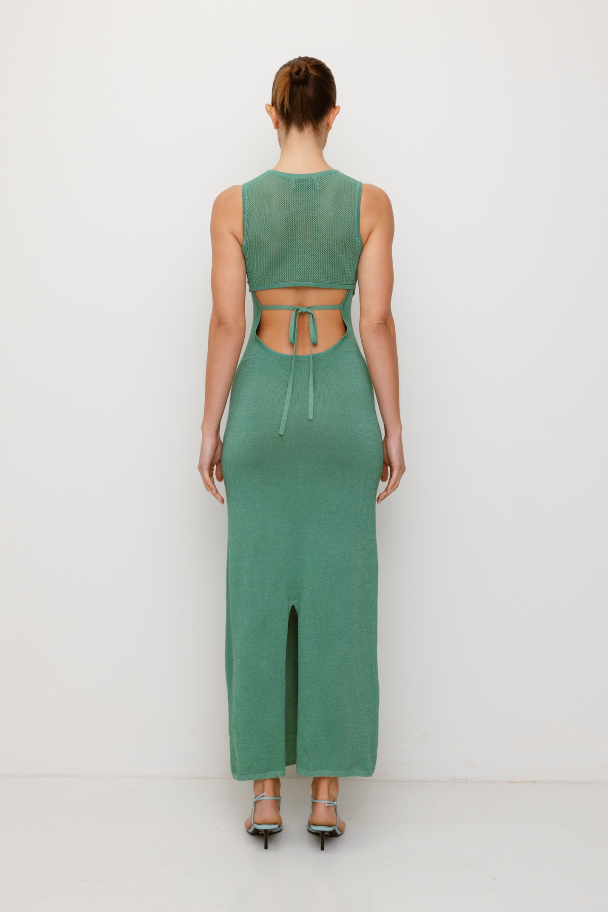 Camilla Maxikleid - Meeresschaum