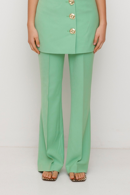 Irida Bootcut-Hose - Salbeigrün