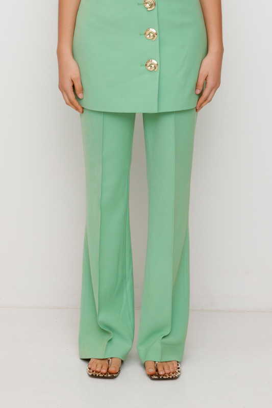 Irida Bootcut-Hose - Salbeigrün