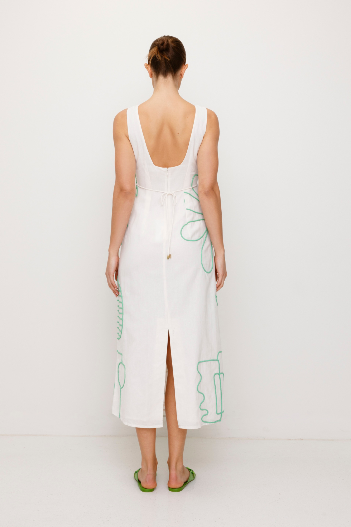 Luna Maxikleid - Elfenbein