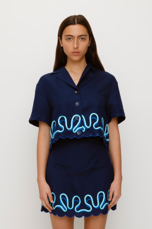 Zabelle Shirt - Tinte