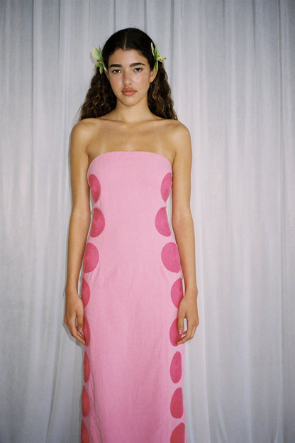 Filipa besticktes Maxikleid - Floss