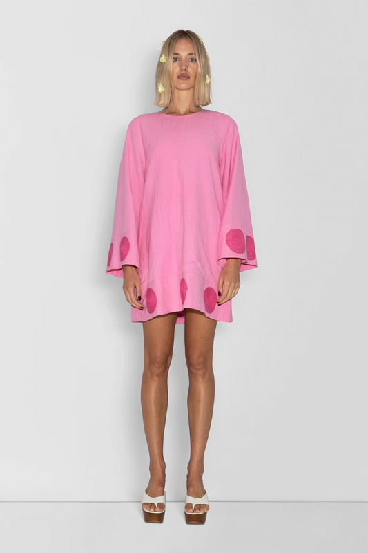 Besticktes Filipa-Minikleid – Floss
