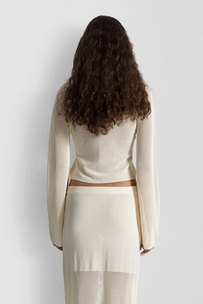 Iris Bluse - Elfenbein