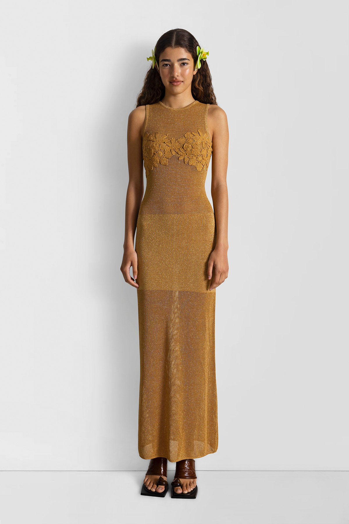 Iris Maxikleid - Gold