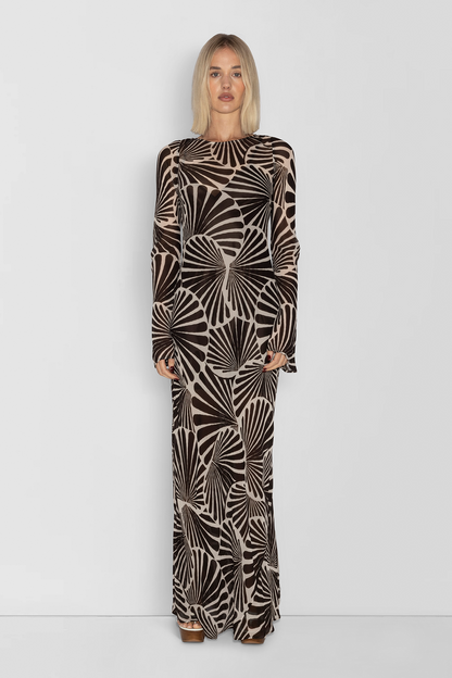 Lottie Maxikleid - Coco Shell