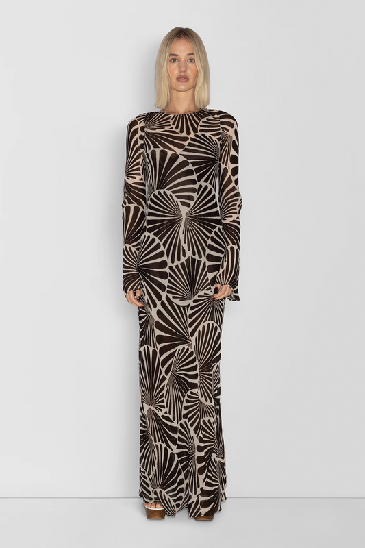 Lottie Maxikleid - Coco Shell