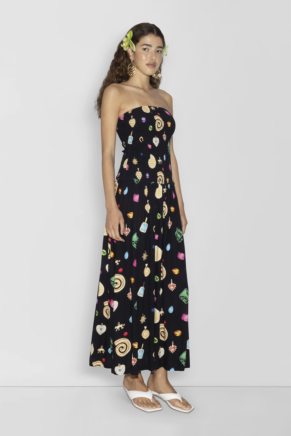 Alyss Maxikleid - Noir Charm