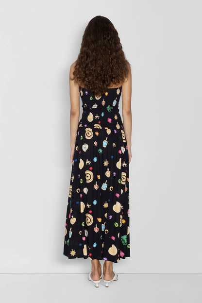 Alyss Maxikleid - Noir Charm