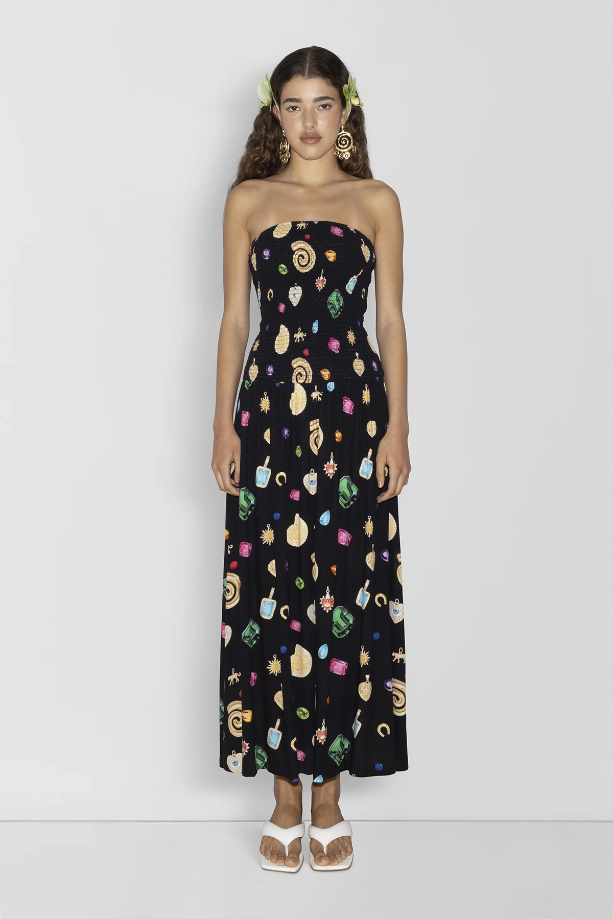 Alyss Maxikleid - Noir Charm