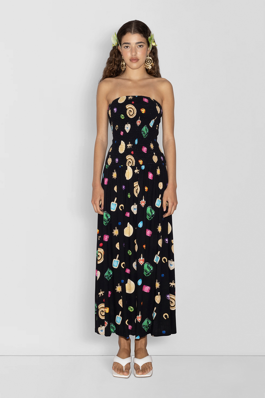 Alyss Maxikleid - Noir Charm