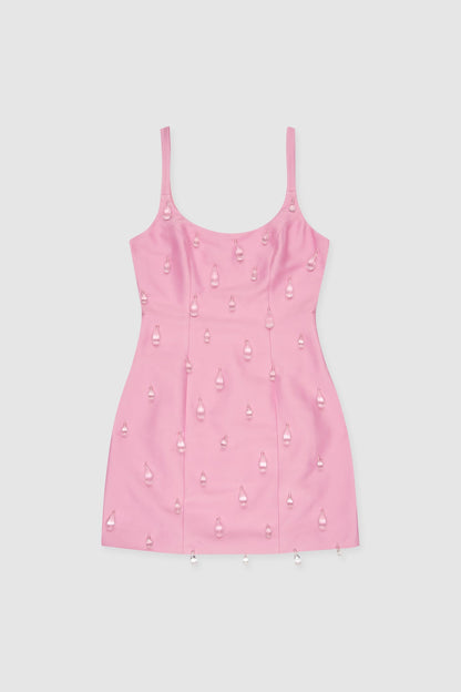 Luvia Minikleid mit Perlen - Floss