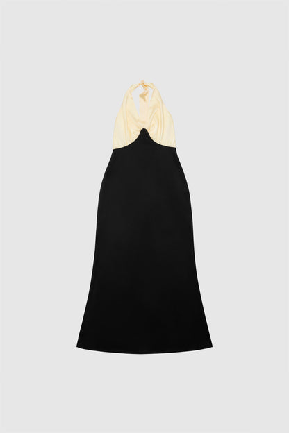 Oahu Slip Dress - Noir