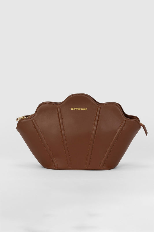 Suri Muscheltasche - Kakao