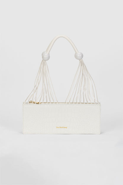 Thea Schultertasche - Elfenbein