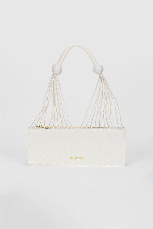 Thea Schultertasche - Elfenbein