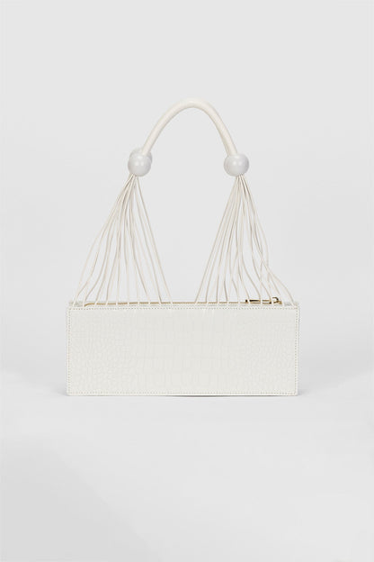 Thea Schultertasche - Elfenbein