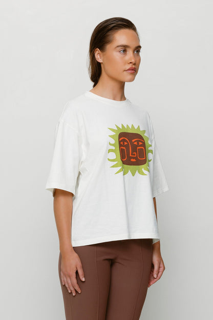 Sol T-Shirt - Elfenbein