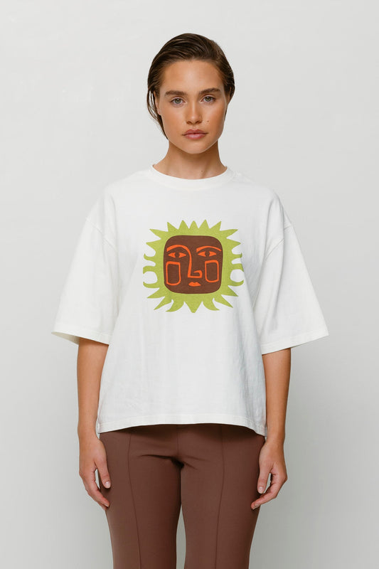 Sol T-Shirt - Elfenbein