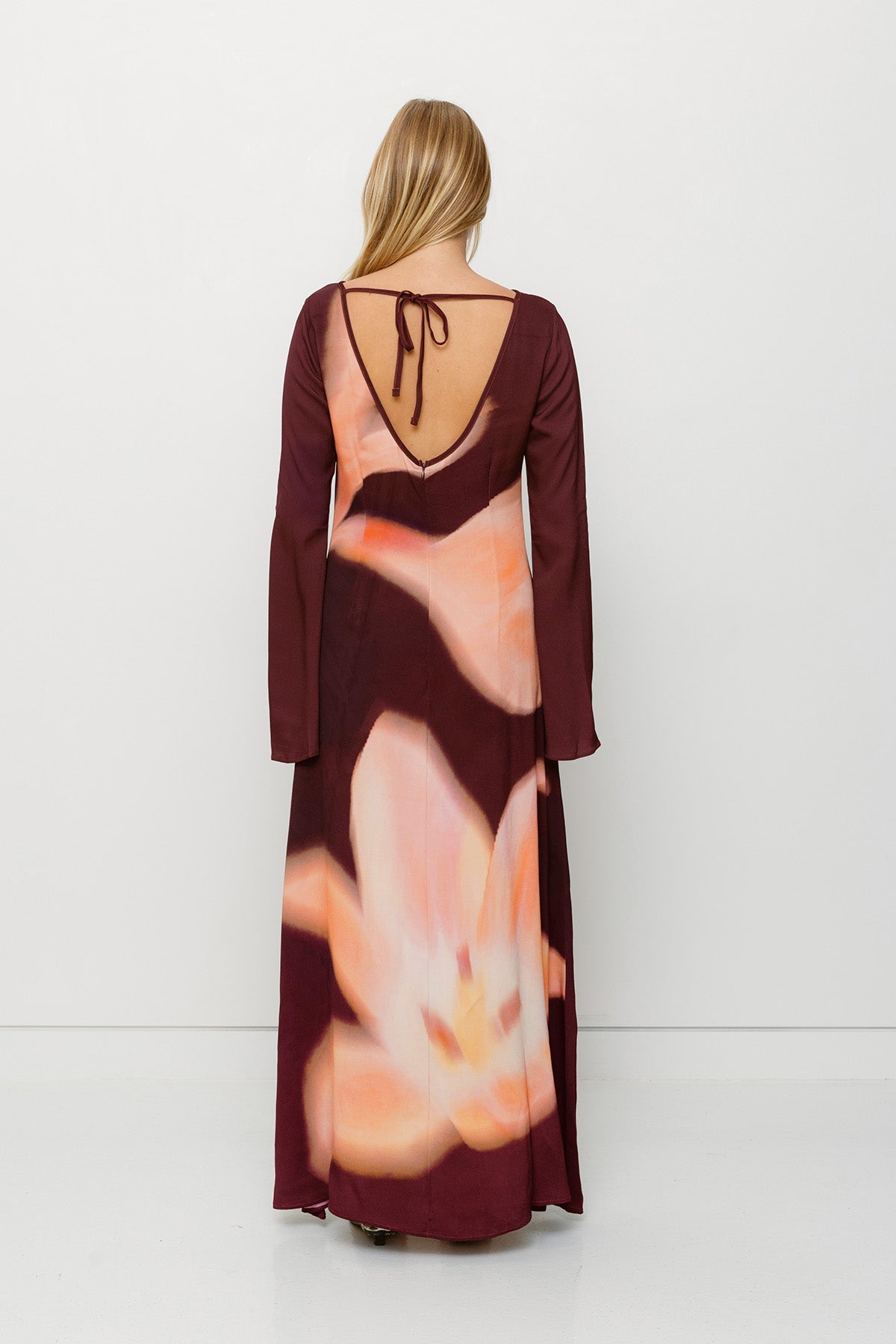 Leona Maxikleid - Kakaoblume