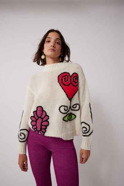 El Ojo Strick - Elfenbein