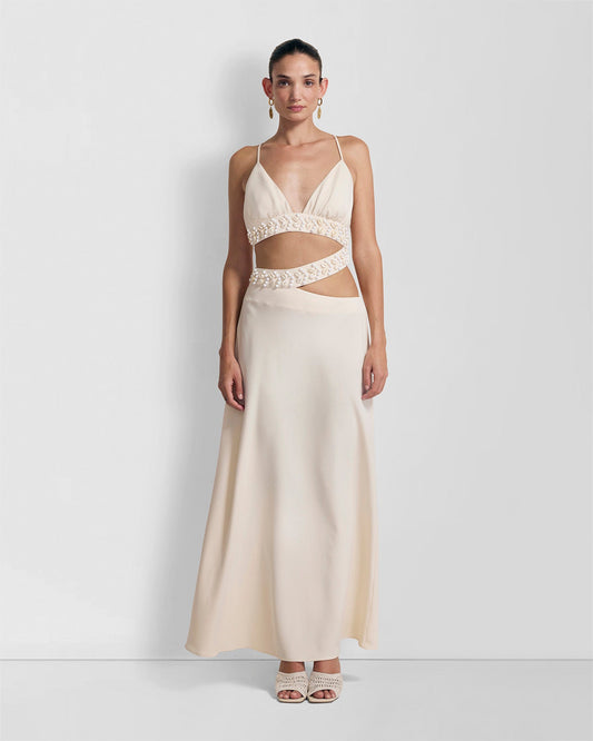 La Playa Maxikleid - Elfenbein
