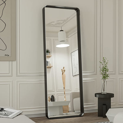 TETOTE Moderner Badezimmer-Kosmetikspiegel mit Metallrahmen zur Wandmontage