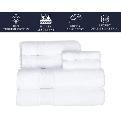 Towels Beyond Becci Handtuchset aus türkischer Baumwolle und schnelltrocknende, ultraweiche, super saugfähige Badetücher und 6er-Set