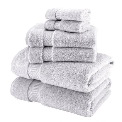 Towels Beyond Becci Handtuchset aus türkischer Baumwolle und schnelltrocknende, ultraweiche, super saugfähige Badetücher und 6er-Set