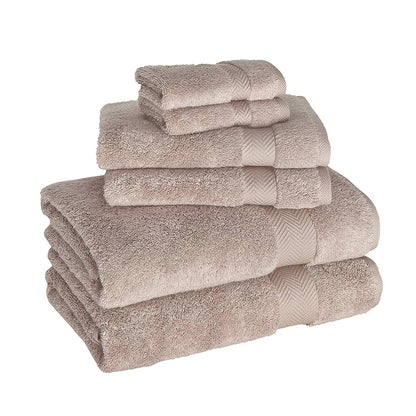Towels Beyond Becci Handtuchset aus türkischer Baumwolle und schnelltrocknende, ultraweiche, super saugfähige Badetücher und 6er-Set