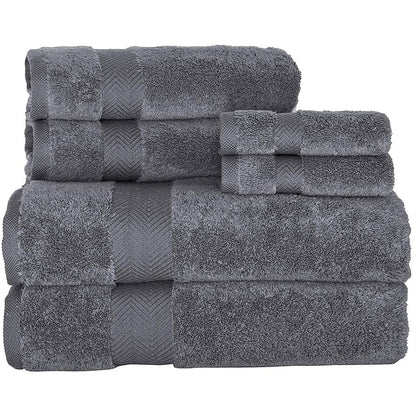 Towels Beyond Becci Handtuchset aus türkischer Baumwolle und schnelltrocknende, ultraweiche, super saugfähige Badetücher und 6er-Set