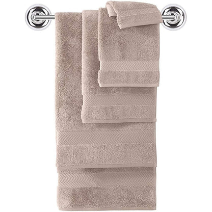 Towels Beyond Becci Handtuchset aus türkischer Baumwolle und schnelltrocknende, ultraweiche, super saugfähige Badetücher und 6er-Set